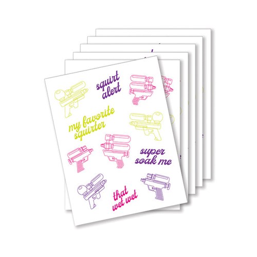 Squirt Alert Naughty Greeting Card - Pa