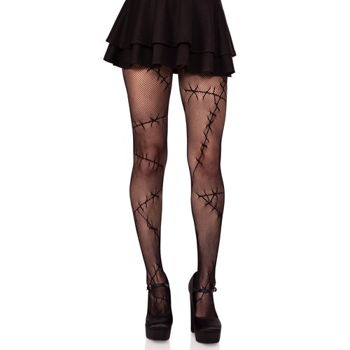 Stitched Up Net Tights - 9247      00122