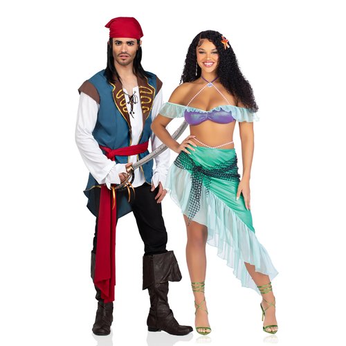 Storybook Sea Dwellers Couple's Costume - storybook-sea-dwellers-couples-costume