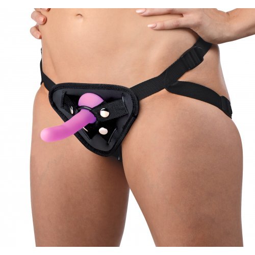 STRAP U DOUBLE-G DELUXE VIBRATING SILICONE STRAP ON KIT - XRAF379
