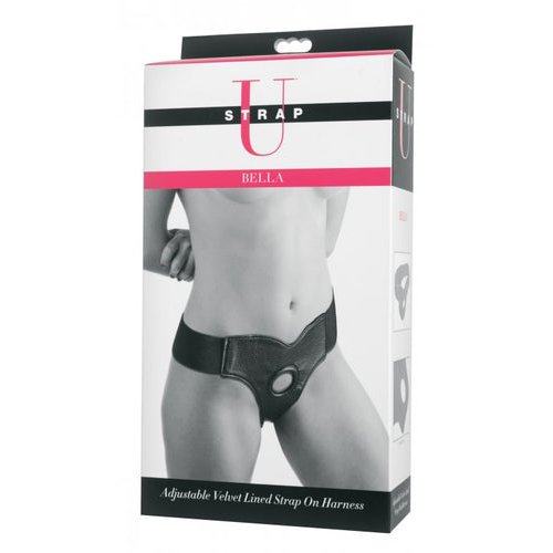STRAP U FLEECE LINED LEATHER STRAP ON - XRAD928