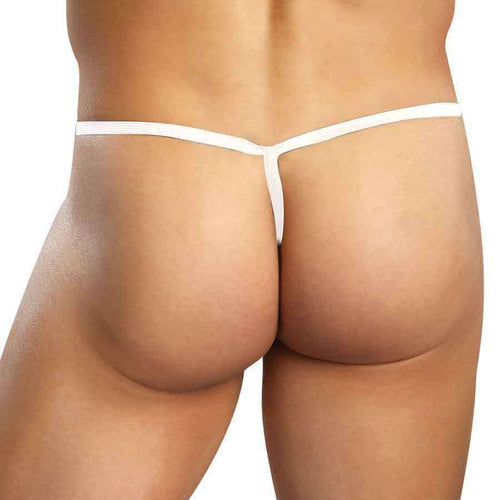 POSING STRAP STRETCH LACE WHITE O/S - MP450162WH1S