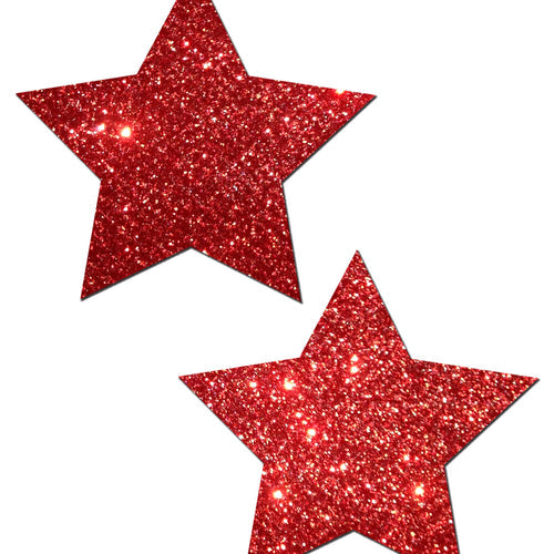 PASTEASE ROCKSTAR RED GLITTER - PASSTRGLTRD5