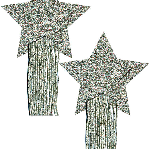 PASTEASE STAR TASSEL SILVER - PASSTRTASGLTSL5