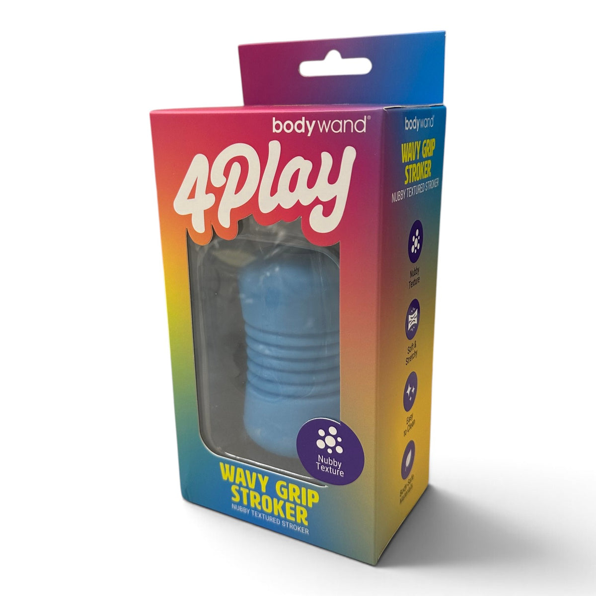 BODYWAND 4PLAY WAVEY GRIP STROKER - XGBW189
