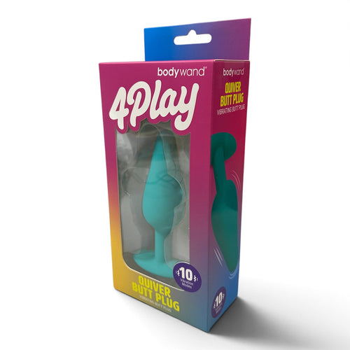 BODYWAND 4PLAY QUIVER BUTT PLUG - XGBW193