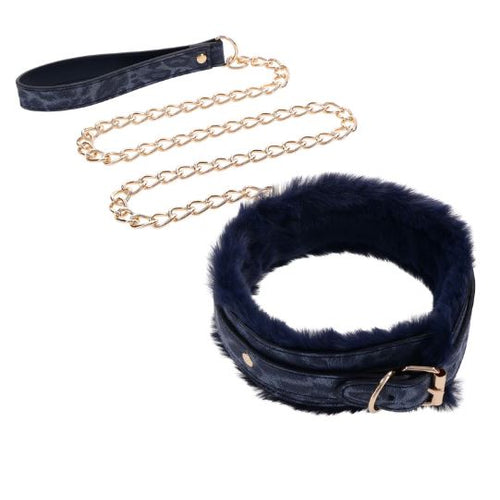 COUGAR FUR COLLAR & LEASH - SS09972