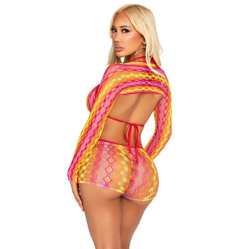 Summer Vibe Bra and Boyshorts Set - 89352     10122