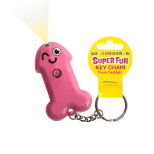 SUPER FUN KEY CHAIN PENIS FLASHLIGHT