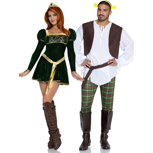 Swamp Royalty Couples Costume - swamp-royalty-couples-costume