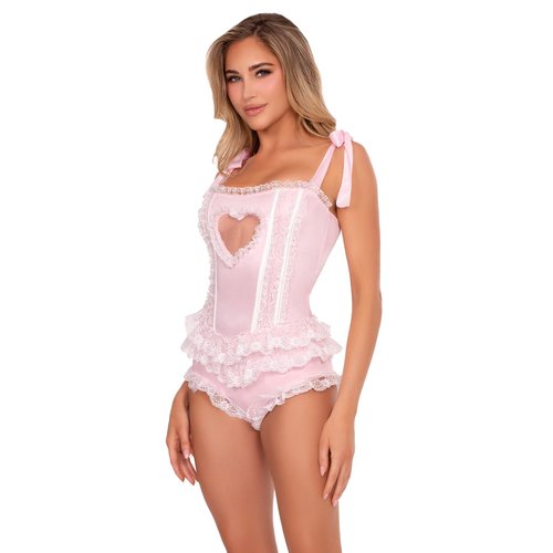 Sweetheart Ruffle Bodysuit - 87303     00501