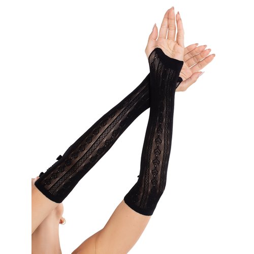 Sweetheart Striped Arm Warmers - 2046      00122