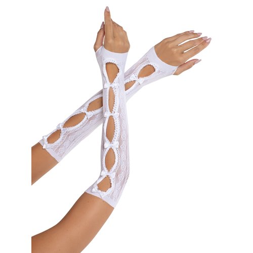 Sweetheart Striped Arm Warmers - 2046      00122