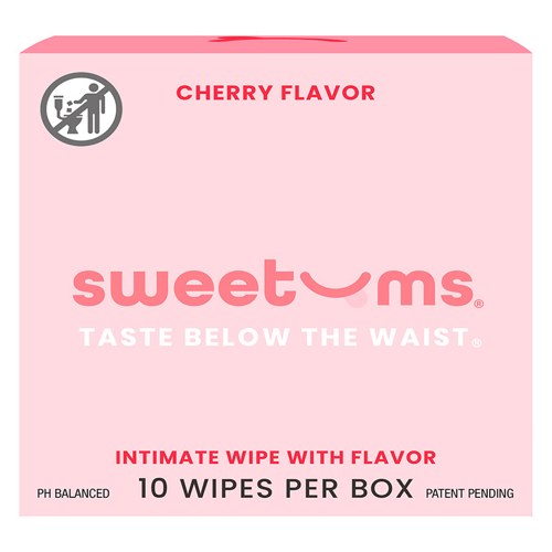 Sweetums Flavored Wipes-Cherry