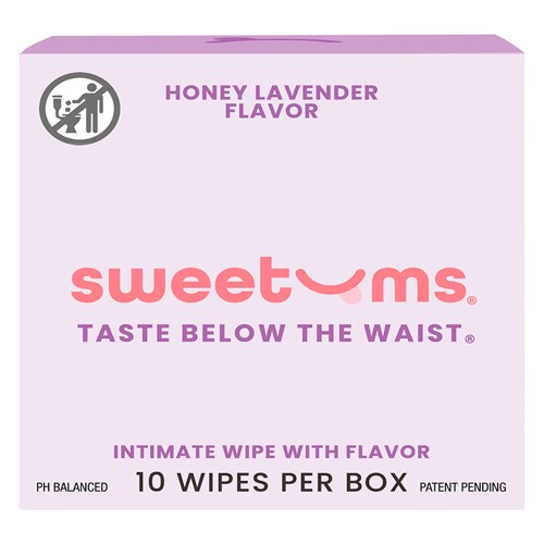 Sweetums Flavored Wipes-Honey Lavender