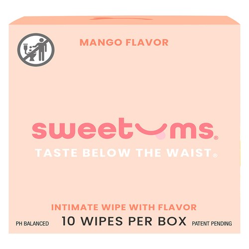 Sweetums Flavored Wipes-Mango