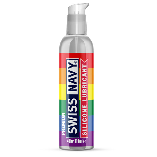 SWISS NAVY PRIDE LUBE SILICONE 4OZ - SNSL4P