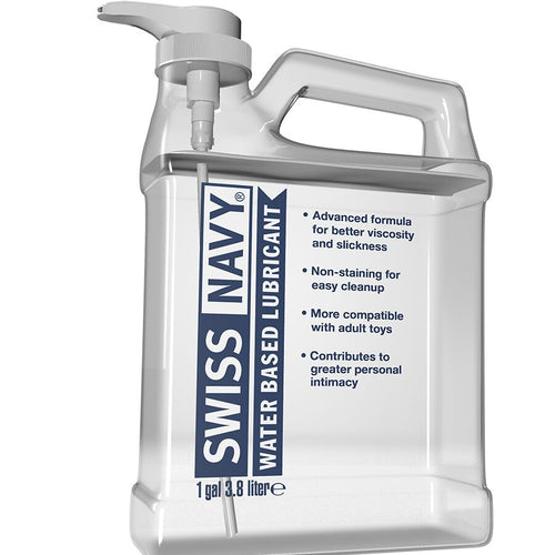 SWISS NAVY WATER BASED LUBE 1 GALLON - SNWB1G