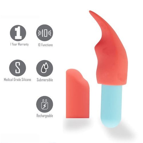 SYDNEY MINI BULLET W SILICONE SLEEVES RECHARGEABLE - MTMA333