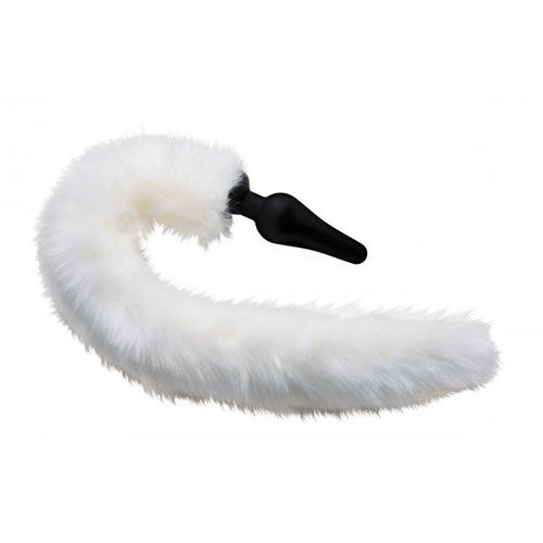 TAILZ WHITE FOX TAIL & EARS SET - XRAF603