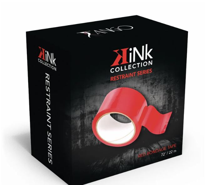 KINK COLLECTION SELF STICKING BONDAGE TAPE RED - FRKINK002183
