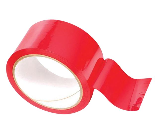 KINK COLLECTION SELF STICKING BONDAGE TAPE RED - FRKINK002183