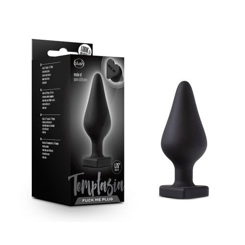 TEMPTASIA FUCK ME BUTT PLUG BLACK - BN95725