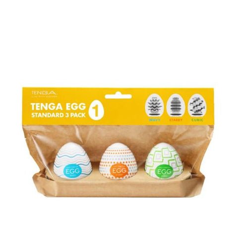 TENGA EGG STANDARD 3 PACK I - TENEGGRP01