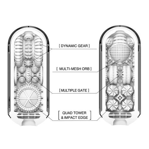 TENGA FLIP ZERO GRAVITY BLACK (NET) - TENTFZ005
