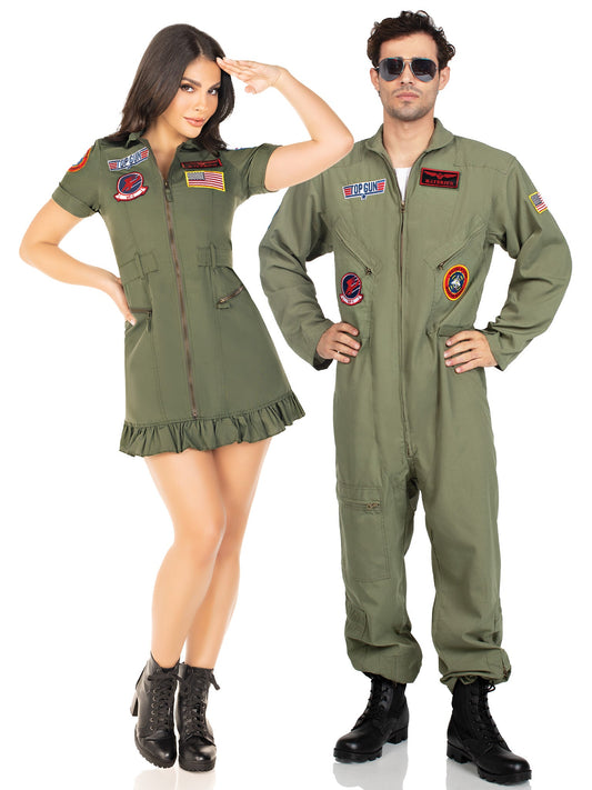 Top Gun Fly High Couple's Costume - top-gun-fly-high-couples-costume