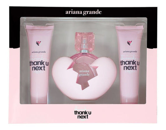 THANK U NEXT 3PC SET, WOMEN'S GIFT SET, EDP-Pinkfoxxx