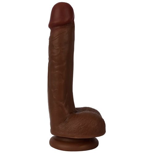 THINZ SLIM DONG 7IN W/BALLS CHOCOLATE - CN12051411