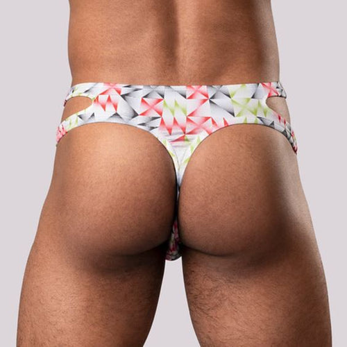 CUT IT OUT! CUTOUT THONG RED S/M - MP237292RESM