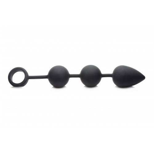 TOM OF FINLAND LG SILICONE WEIGHTED ANAL BALL PLUG - XRTF1915