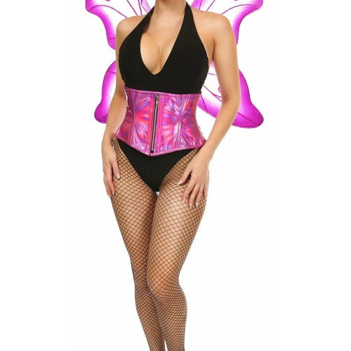 Top Drawer 2 PC Fuchsia Pixie Fairy Corset Costume