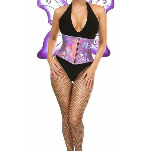 Top Drawer 2 PC Purple Pixie Fairy Corset Costume