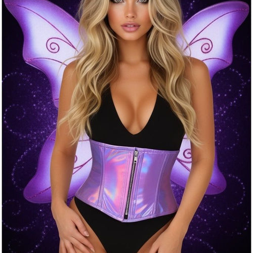 Top Drawer 2 PC Purple Pixie Fairy Corset Costume