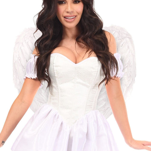 Top Drawer 3 PC Brocade Angel Corset Costume