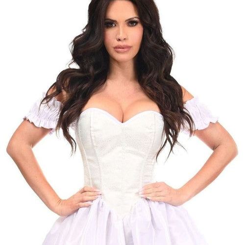 Top Drawer 3 PC Brocade Bunny Corset Dress Costume