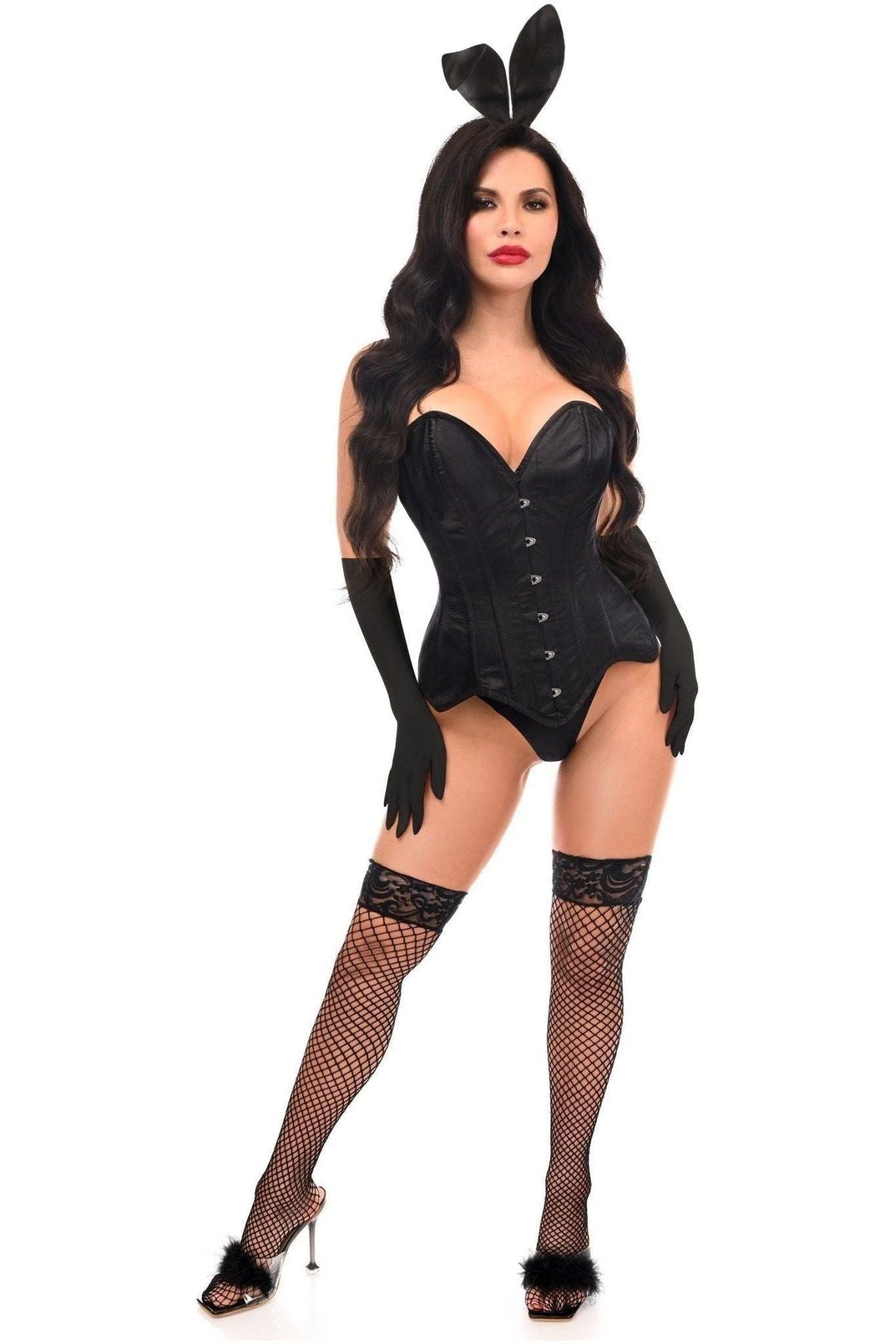 Top Drawer 4 PC Classic Bunny Corset Costume - Daisy Corsets