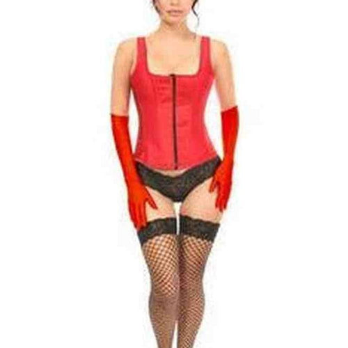 Top Drawer 4 PC Classic Red Bunny Corset Costume