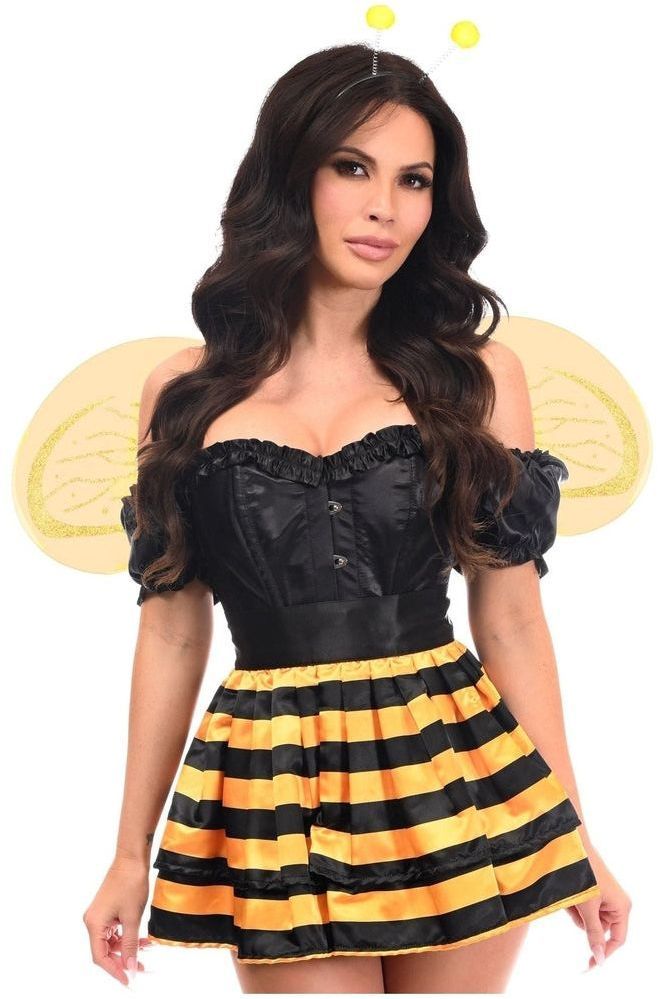 Top Drawer 4 PC Honey Bee Corset Costume - Daisy Corsets
