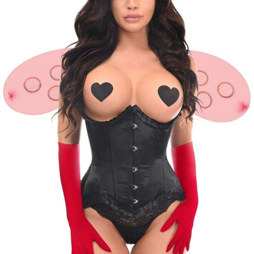 Top Drawer 4 PC Pin-Up Ladybug Corset Costume