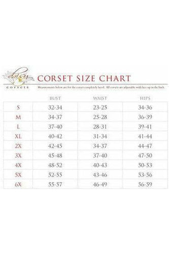 Top Drawer 4 PC Premium Devil Corset Costume