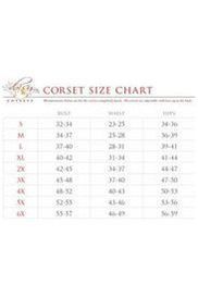 Top Drawer 4 PC Red Pin - Up Bunny Corset Costume - Daisy Corsets