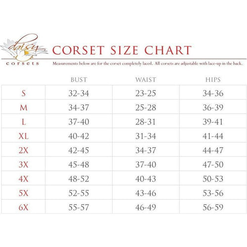 Top Drawer 4 PC Satin Angel Corset Costume