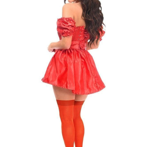 Top Drawer 4 PC Sexy Nurse Corset Costume