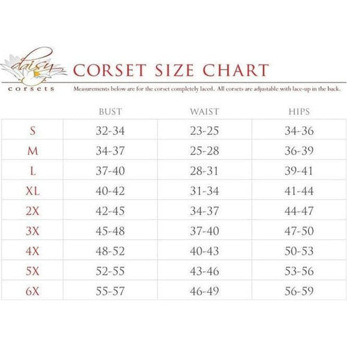 Top Drawer 4 PC Sexy Nurse Corset Costume