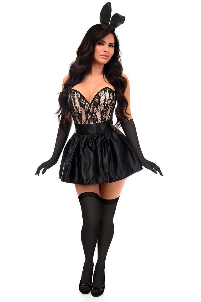 Top Drawer 5 PC Elegant Bunny Corset Costume - Daisy Corsets