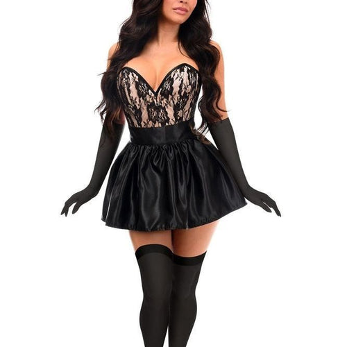 Top Drawer 5 PC Elegant Bunny Corset Costume